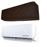 Quilted AC Cover - Dark Brown