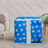 Non Woven Floral Storage Bag - Blue