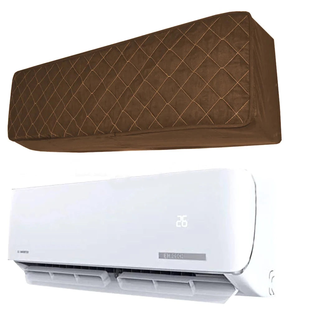 Quilted AC Cover  - Copper Brown