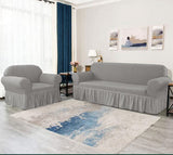 Persian Sofa Cover - Grey