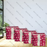 Non Woven Floral Storage Bag - Pink