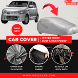 Suzuki Alto 2019-2023 Car Top Cover - Waterproof & Dustproof Silver Spray Coated + Free Bag