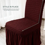 Persian Chair Covers - Maroon