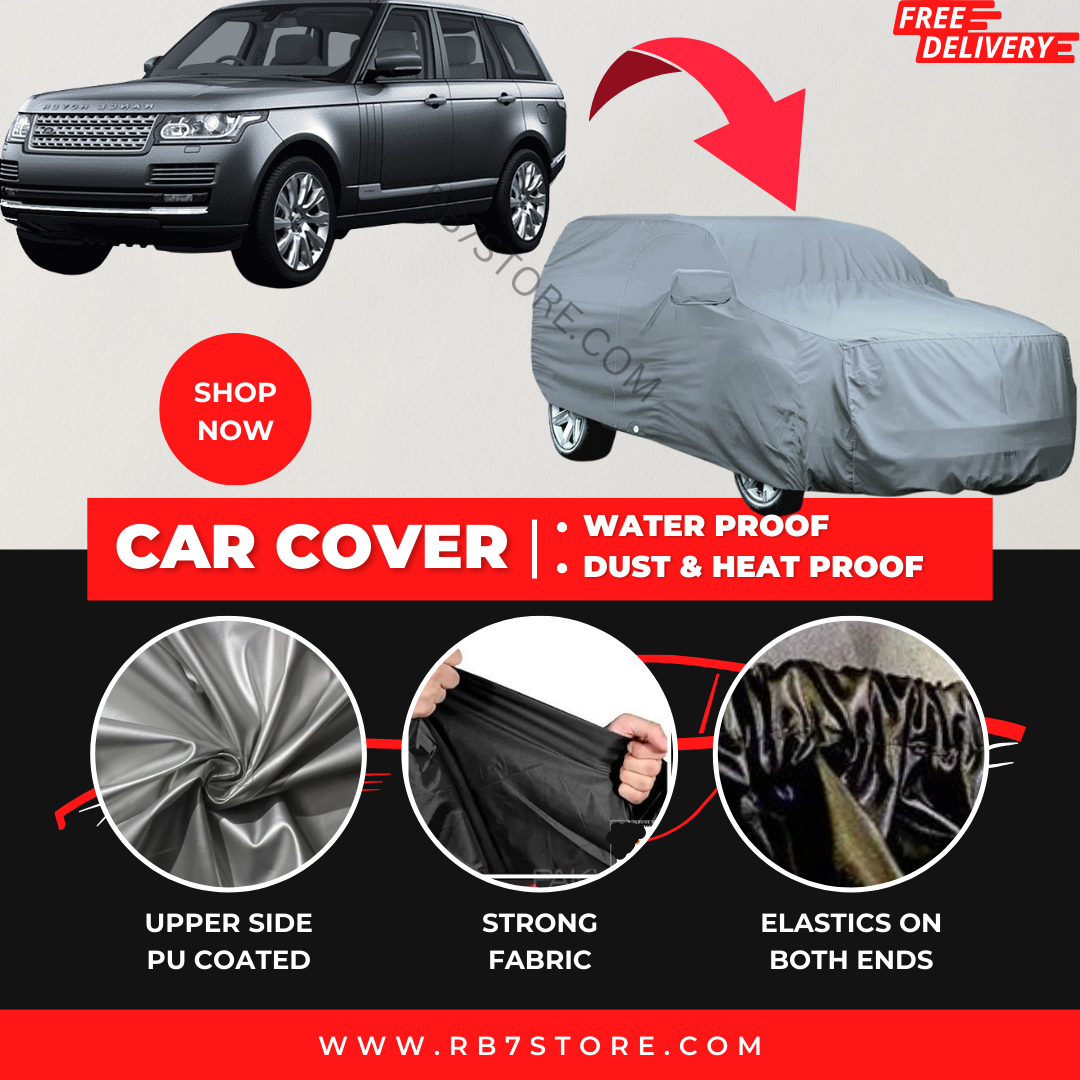 Range Rover Vogue 2000-2023 Car Top Cover - Waterproof & Dustproof Silver Spray Coated + Free Bag