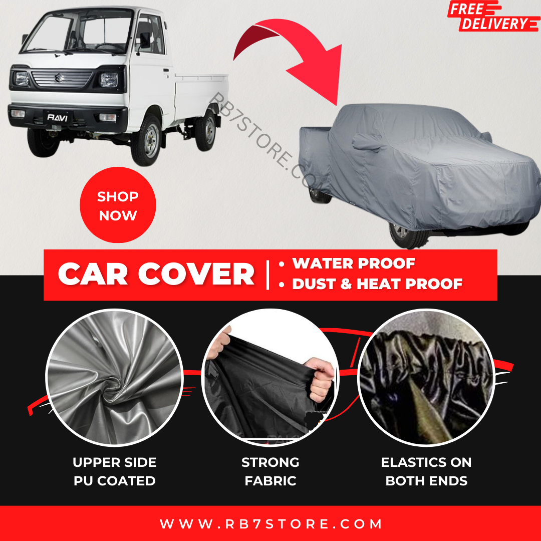 Suzuki Ravi 1995-2023 Car Top Cover - Waterproof & Dustproof Silver Spray Coated + Free Bag