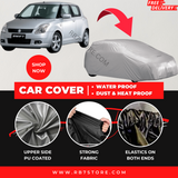 Suzuki Swift 2010-2021 Car Top Cover - Waterproof & Dustproof Silver Spray Coated + Free Bag