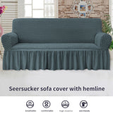 Persian Sofa Cover - Grey