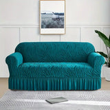 Zebra Velvet Sofa Covers - All Colors