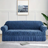 Zebra Velvet Sofa Covers - All Colors