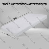 Terry Waterproof Mattress Cover - White