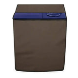 Twin Tub Waterproof Washing Machine Cover (Brwon Color - All Sizes Available) Covers