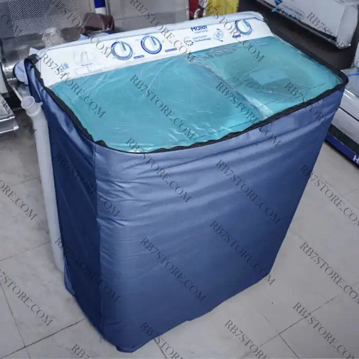 Waterproof Top Loaded Washing Machine Cover (Blue Color) Twin Tub Covers