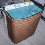 Waterproof Top Loaded Washing Machine Cover (Brown Color) Twin Tub Covers
