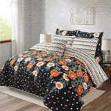 7 Pcs Quilted Comforter Set - Buttercup