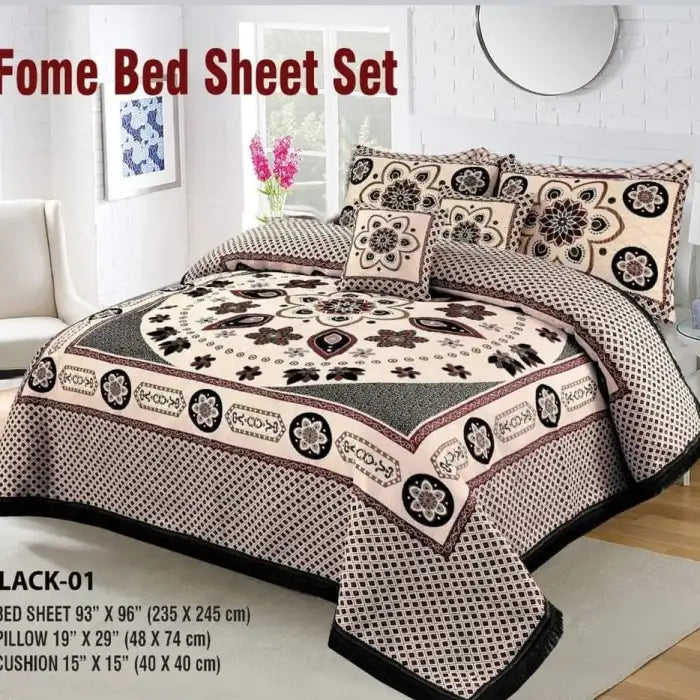 Luxury Foamy Bedsheet Dn-228