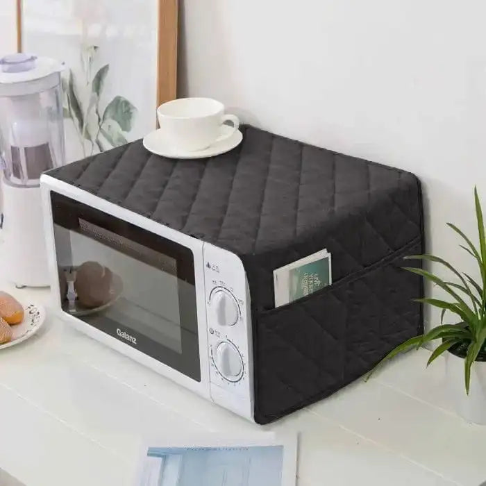 Microwave Oven Cover Black
