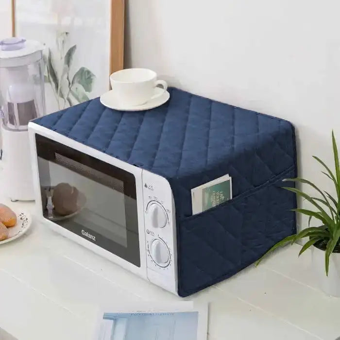 Microwave Oven Cover Blue