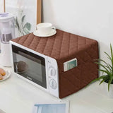 Microwave Oven Cover Copper Brown
