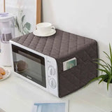 Microwave Oven Cover Dark Brown