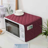 Microwave Oven Cover Maroon