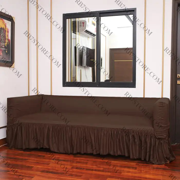 Turkish Style Sofa Covers - Dark Brown