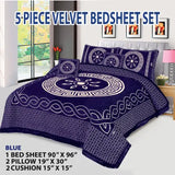 Velvet BedSheet Set VN-16