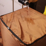 Waterproof Top Loaded Washing Machine Cover (Brown Color) Covers