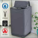 Waterproof Top Loaded Washing Machine Cover (Grey Color)