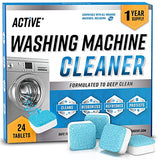 Washing Machine Cleaning Tablets - 24 Tablets Pack
