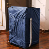 Zip Open Close Waterproof Top Loaded Washing Machine Cover (Blue Color - All Sizes Available) Covers