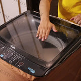 Zip Open Close Waterproof Top Loaded Washing Machine Cover (Grey Color - All Sizes Available) Covers